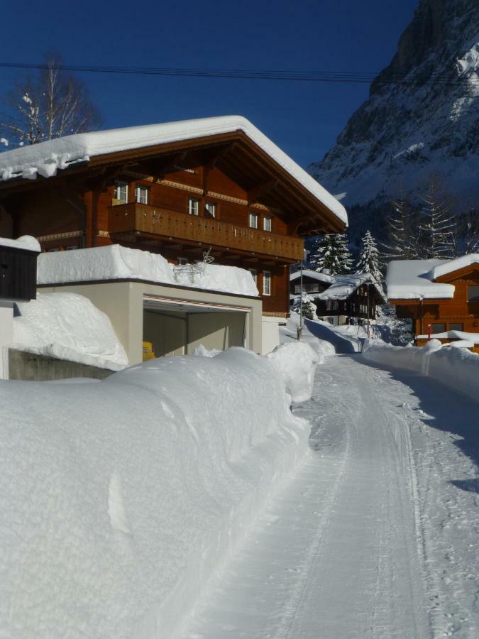 Chalet Verbrunnenhaus Grindelwald Apartment Exterior photo